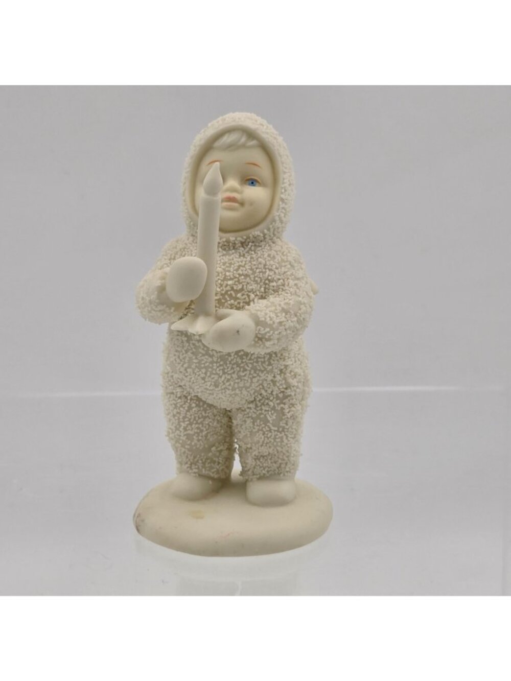 Dept 56 Snowbabies 68233 Porcelain Figurines Just One Little Candle - Picture 2 of 6